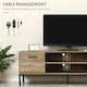 image 5 of HOMCOM TV Stand for TV up to 50 Inches with Storage Coffee