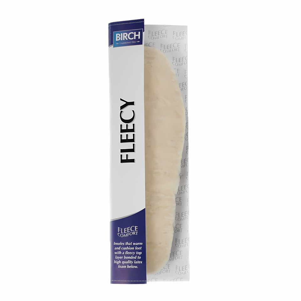 image 1 of BIRCH Ladies Fleecy Insoles - Shoe Inserts for Shoes and Boots