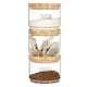 image 1 of Sass & Belle Tea, Coffee, Sugar Stacking Storage Jars