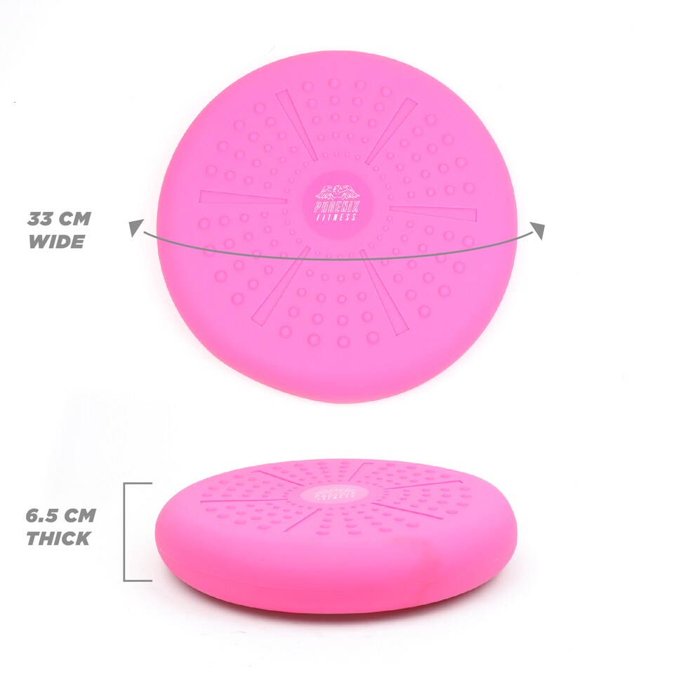 image 1 of Phoenix Fitness Wobble Cushion - Pink | Pink