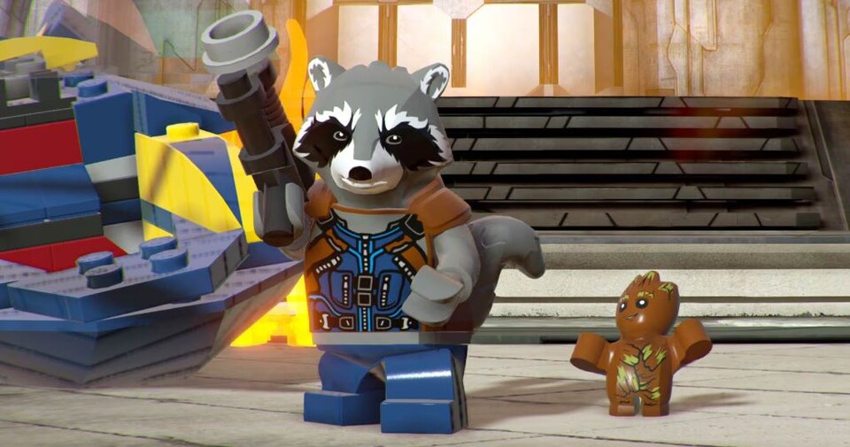 image 1 of LEGO Marvel Super Heroes 2 (Includes Classic Guardians of the Galaxy Character Pack) PS4