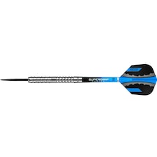 Harrows Razr Tungsten Darts - 30gm - Silver/Black/Blue - Nodor - DATRA30