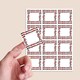 image 2 of Casino Design 65mm Square Sticker sheet of 12