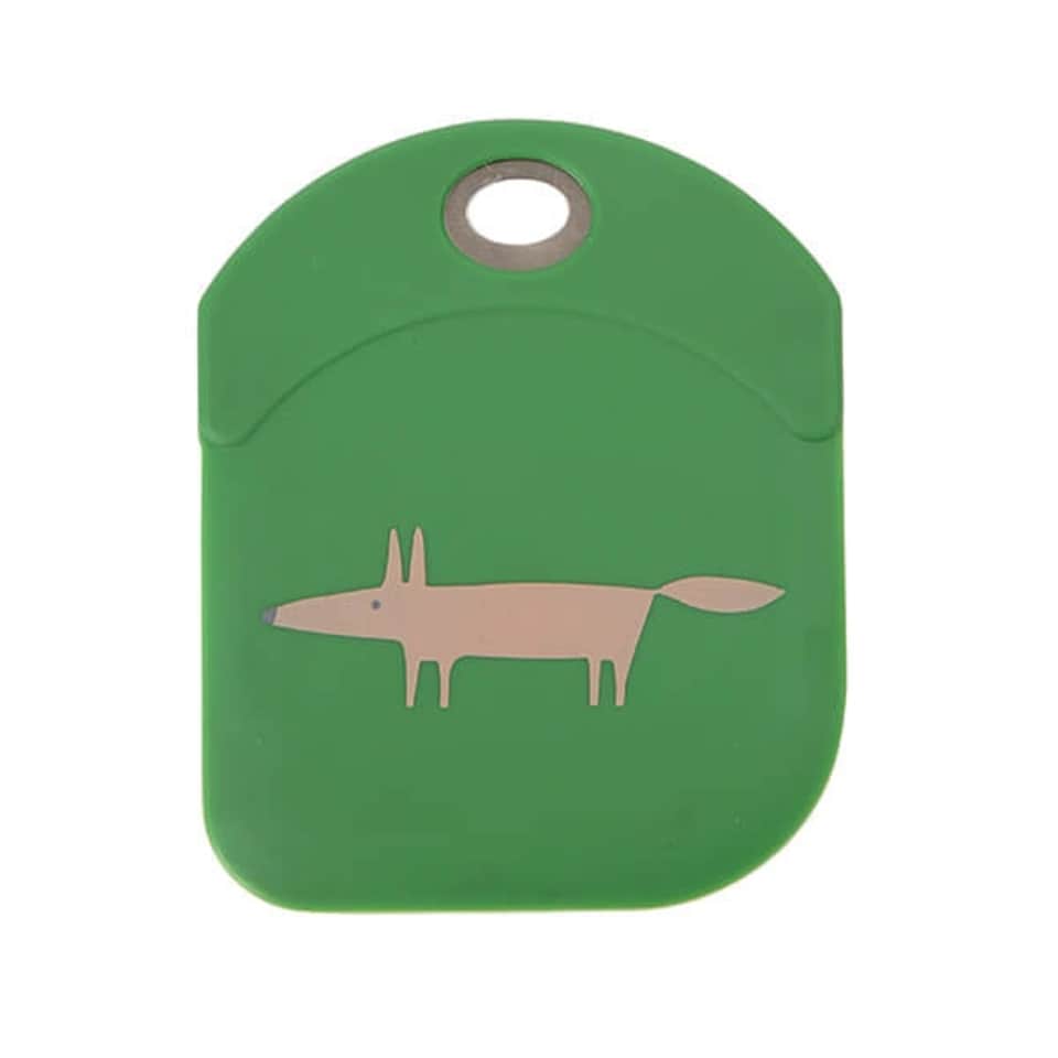 Scion Mr Fox Silicone Dough Scraper Mint Leaf