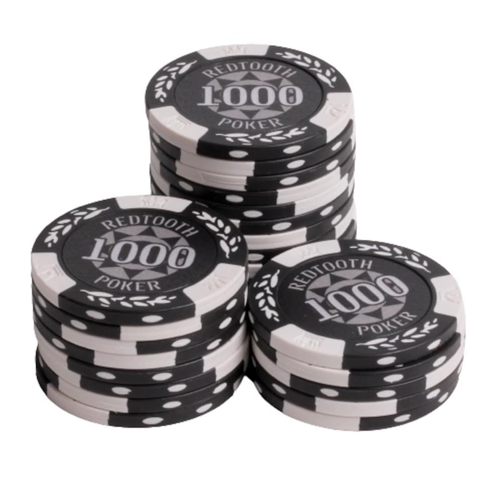 image 1 of Redtooth Poker 14g Casino Quality Poker Chips - Pack of 25 - Various Denominations | Blue