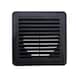 image 1 of Securlec Plastic Louvre Vent | Grey | Grey | 1