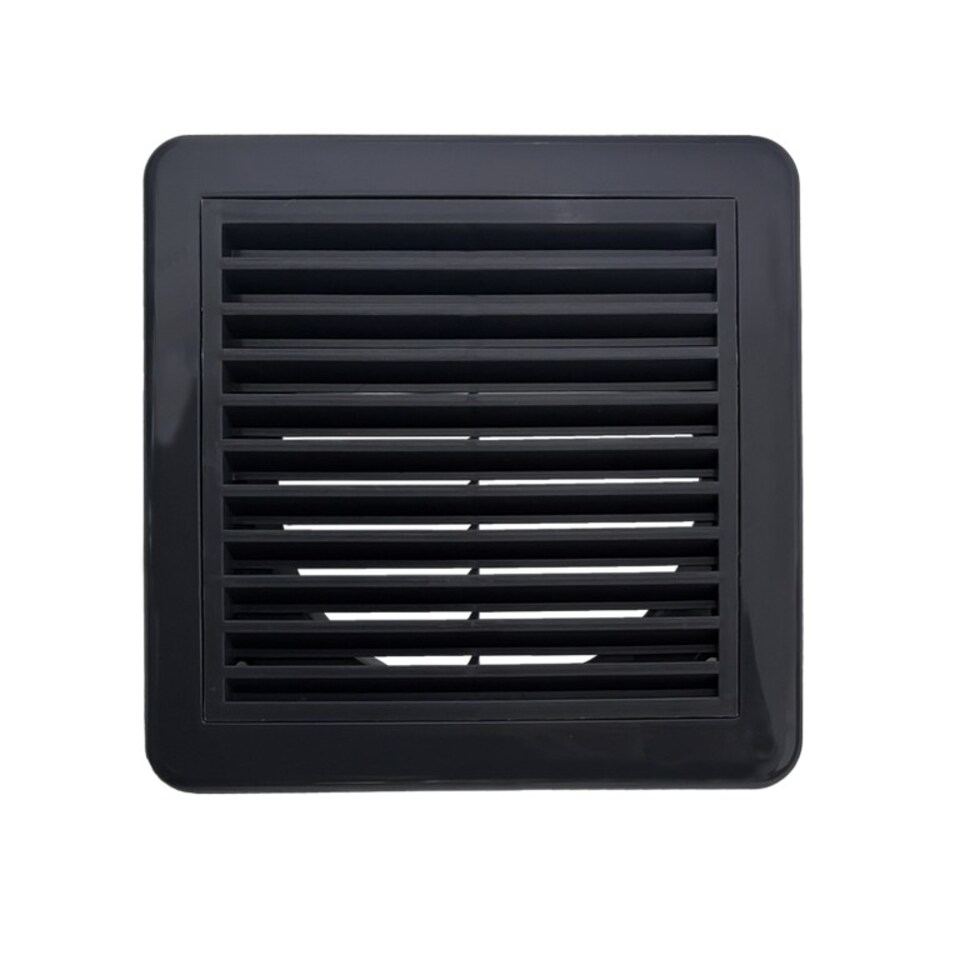 image 1 of Securlec Plastic Louvre Vent | Grey | Grey | 1