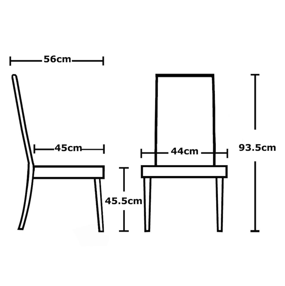 image 1 of Set of 2 Tufted Button Back Suede Fabric Dining Chairs Brown by MCC Direct
