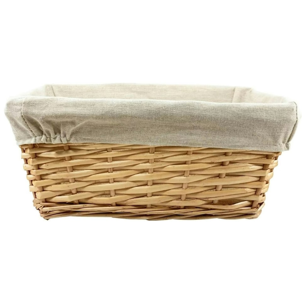 image 1 of Marco Paul Hamper Basket with Liner and Accessories N/A