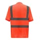 image 2 of Yoko Unisex Adult Hi-Vis Safety Short-Sleeved T-Shirt - Orange - XXL