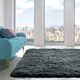 image 2 of Home Republic Alaska Sponged Shaggy Rug - 120 x 170 Pink