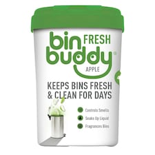Bin Buddy Fresh Apple Fragrance Powder Socks Mess Wheelie Dustbin Freshener 450G N/A