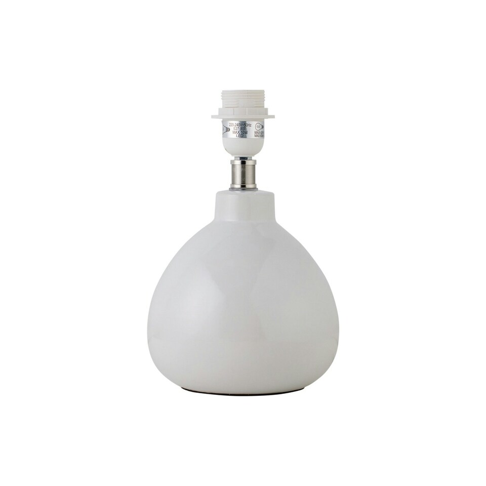 image 1 of First Choice Lighting Set of 2 Tuscan White Ceramic Lamps with Natural Linen Shade White | Brown