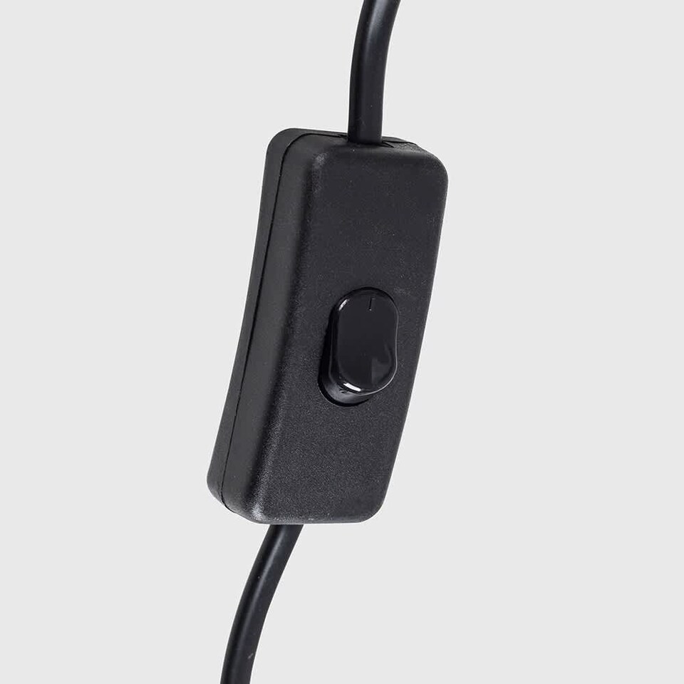 image 1 of ValueLights Cement Stone Effect Metal Table Floor Standing Uplighter Lamp | Grey