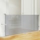 image 3 of PawHut Retractable Stair Gate, Dog Gate Extends Up to 180 cm Wide, Grey