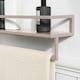 image 3 of OHS Towel Rail Bathroom Shelf Space Saving Storage Unit Wall Mounted