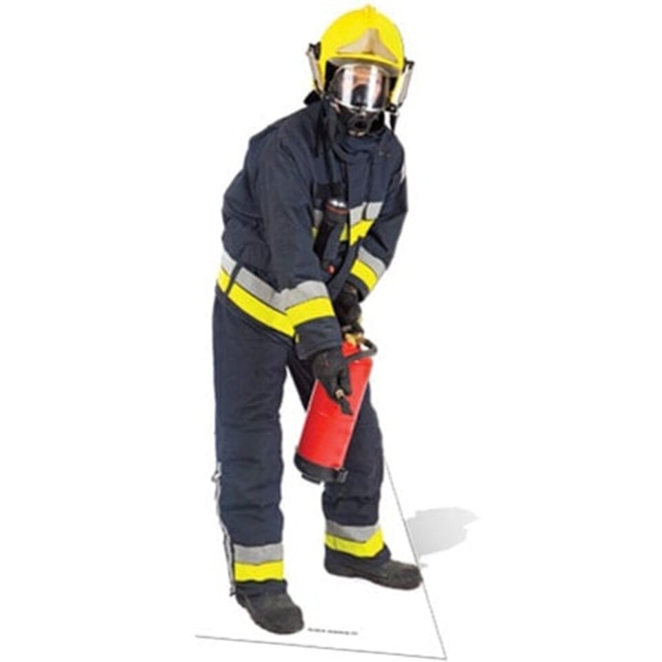 Fireman Lifesize Cardboard Cutout - 183cm