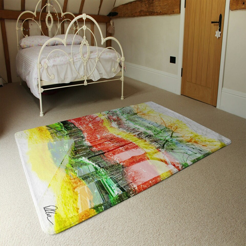 image 1 of Vanishing point (Rug) Multi | XL: 160x230cm