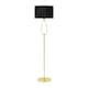image 1 of Zabina LED Gold & Black Floor Lamp