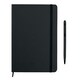 image 1 of MidOcean Neilo Set Notebook & Pen - Black - 21cm x 14cm x 1cm