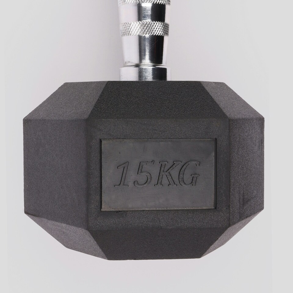 image 1 of Phoenix Fitness Pair of Hex Dumbbells - 15kg