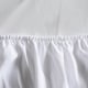 image 3 of OHS Terry Waterproof Bed Sheet Topper Mattress Protector Cover, King - White