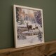 image 2 of Battery Operated 40cm x 40cm Light up Family of Deers Christmas Canvas with LEDs