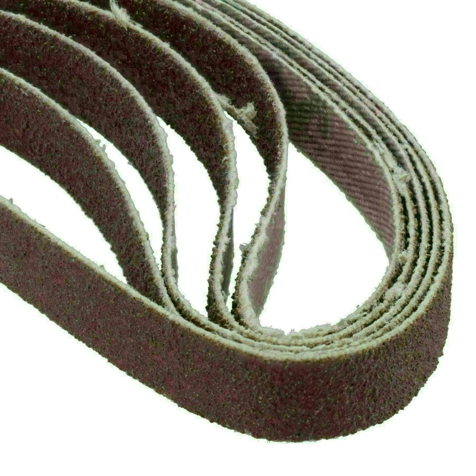 image 1 of 330mm x 10mm Mixed Grit Durable Abrasive Sanding Power File Belts Sander 10pk