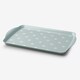 image 10 of Melamine Dotty Tray, Medium | Blue | Duck Egg Blue