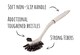 image 3 of Greener Cleaner Utility Brush - cream