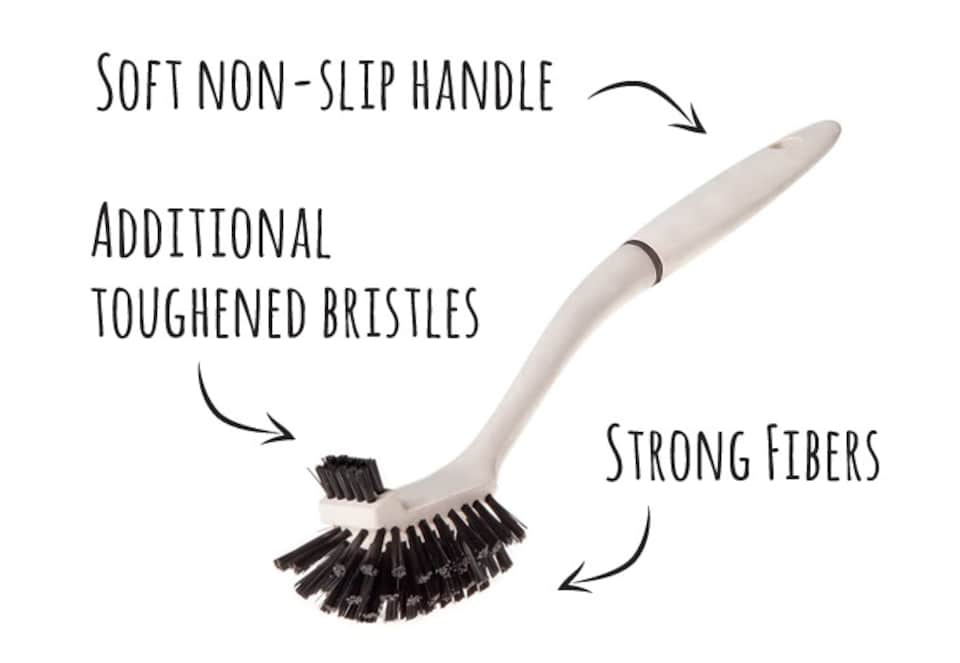 image 1 of Greener Cleaner Utility Brush - cream