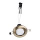 image 1 of ValueLights GU10 IP20 Spotlight Antique Gold Recessed Fixed Ceiling Downlight