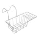 image 1 of Dara Chrome Wire Over Side Bath Rack Silver