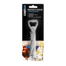 Chef Aid Waiters Friend Corkscrew - Silver - One Size