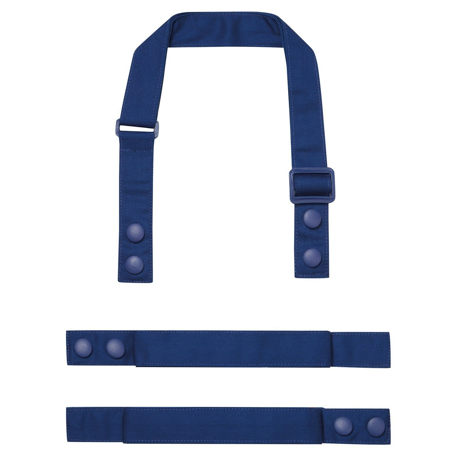 Premier Swap & Pop Customizable Apron Straps - Royal Blue - One Size Blue