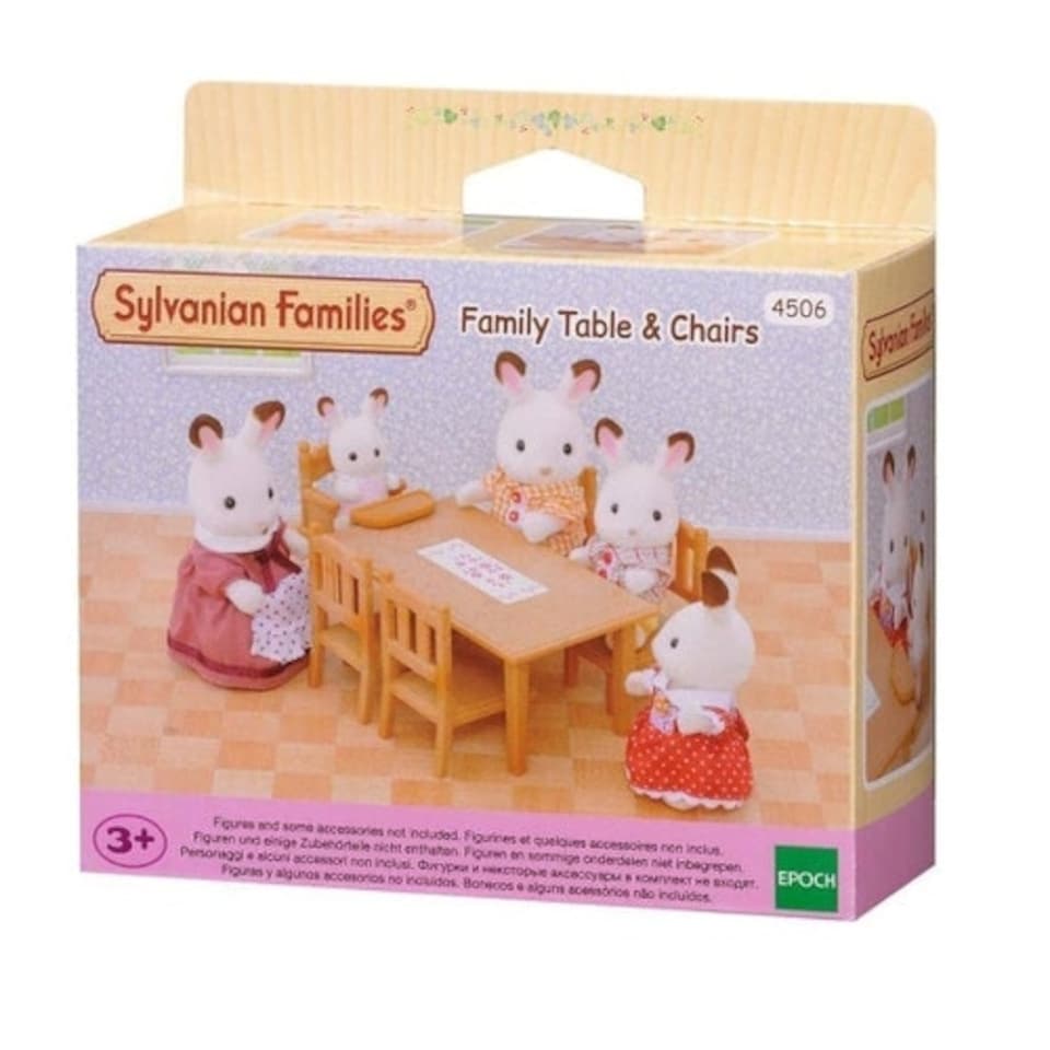 image 1 of Sylvanian Families Family Table and Chairs