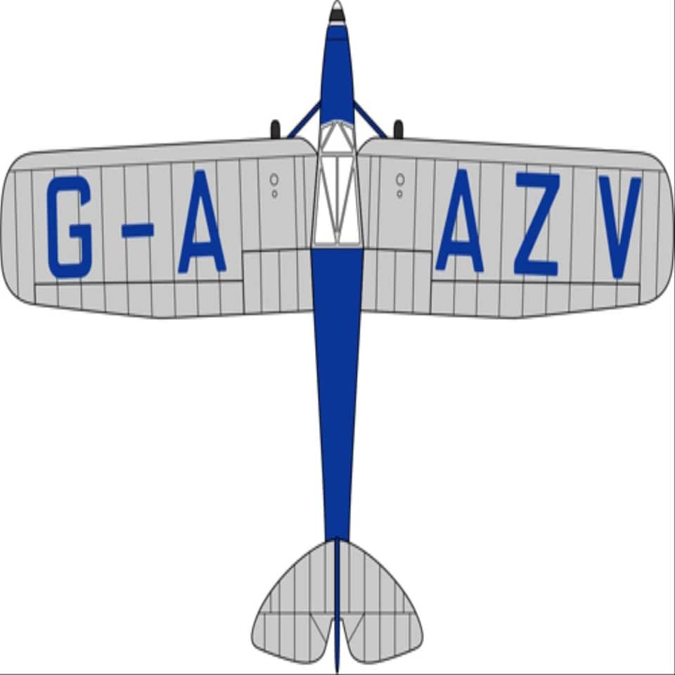 image 1 of Oxford Aviation DH80 Puss Moth Amy Johnson Jason II G-AAZV