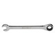 image 5 of 10mm +13mm Metric Ratchet Combination Spanner Wrench Reversible 72 Teeth