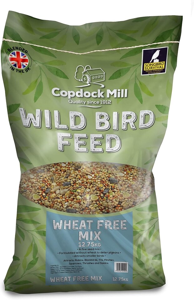 Copdock Mill Wild Bird Mix Wheat Free 12.75kg