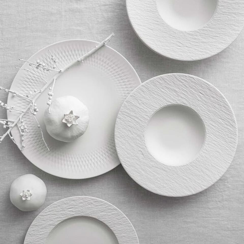 image 1 of Villeroy & Boch Manufacture Rock Blanc 6 Piece Starter Set