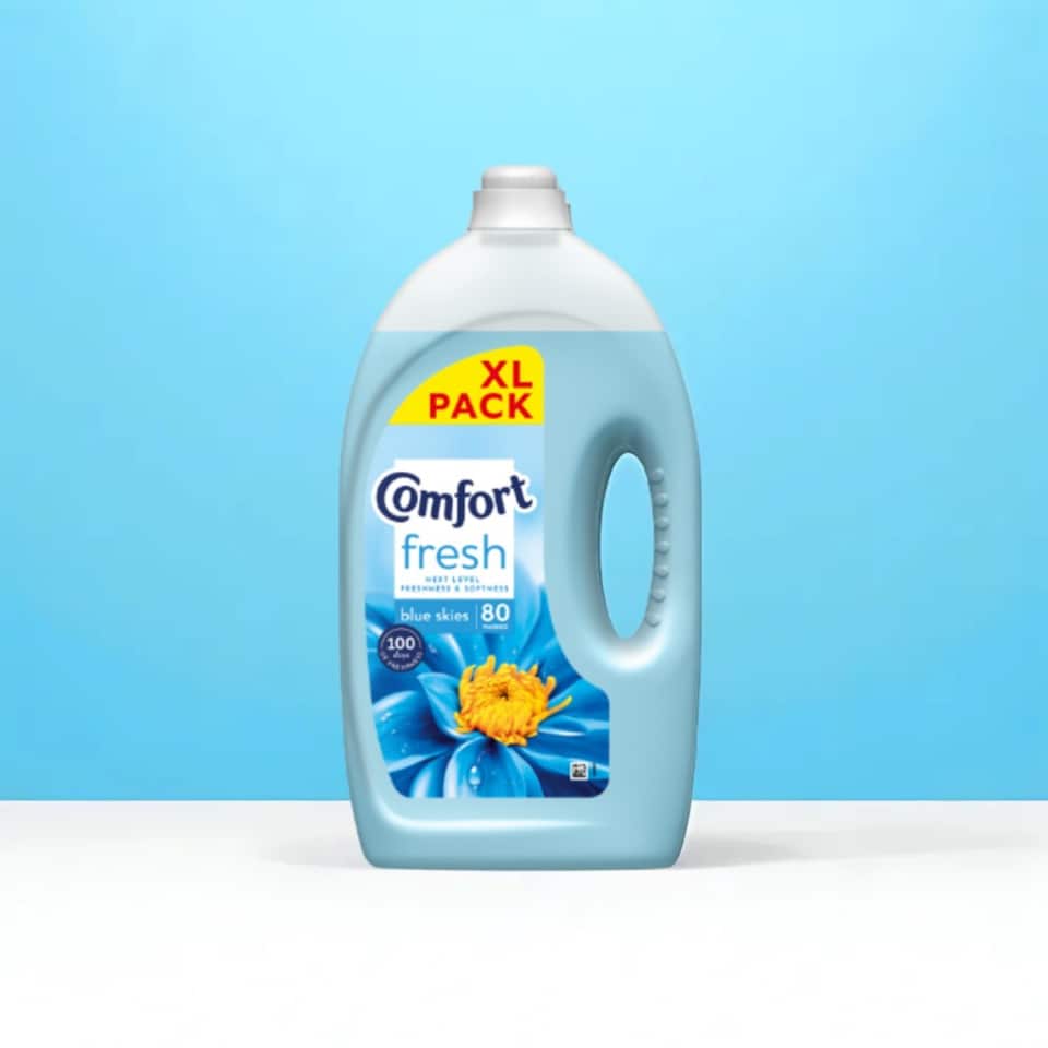 image 1 of Comfort Fabric Conditioner Blue Skies 2.4L 80 Washes | Blue | 2 - Blue | 160 Washes | 2