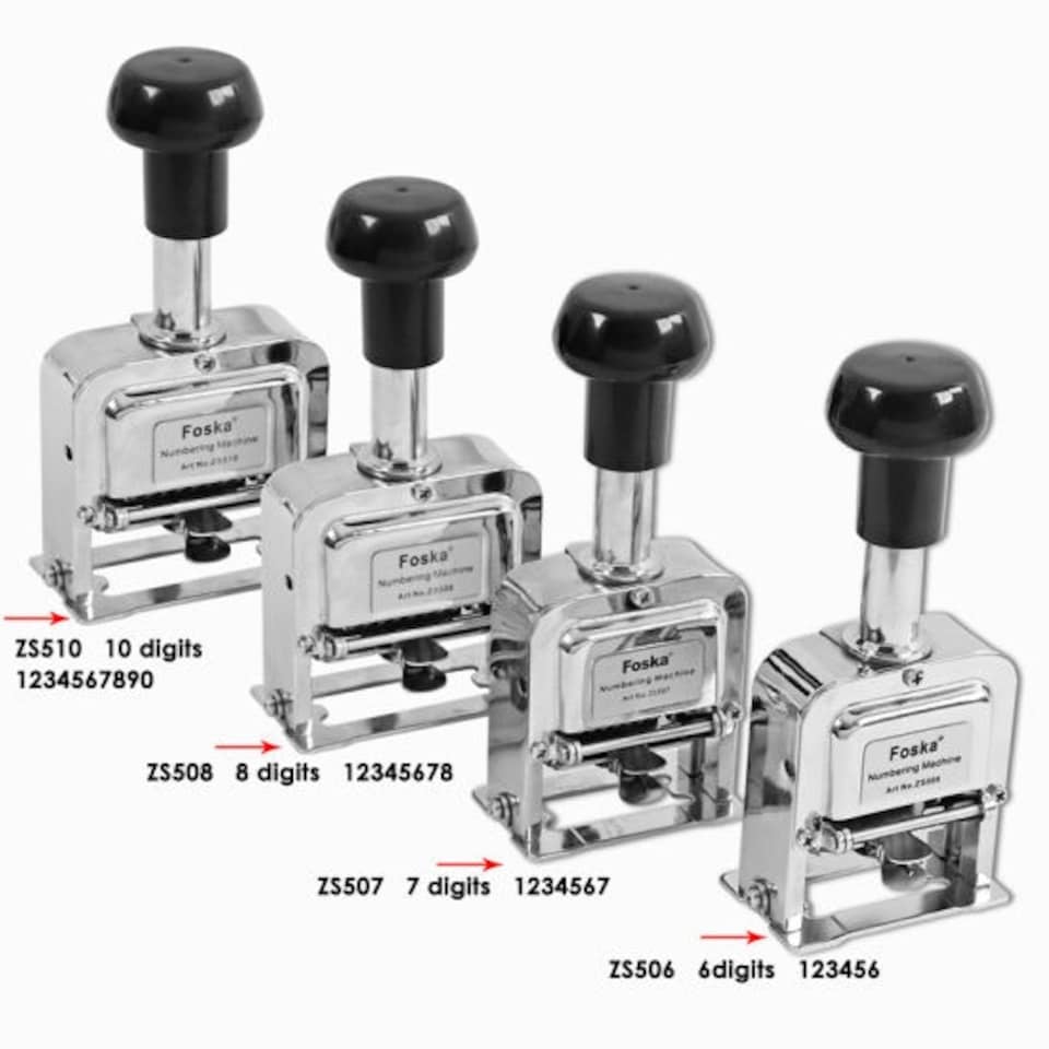 image 1 of 7 Digit Numbering Machine