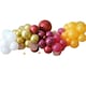 image 1 of Diwali Balloon Arch Kit with Fans and Tealight Card Decorations