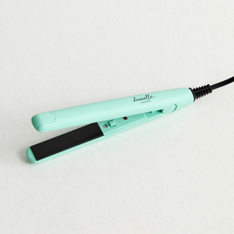 image 1 of Danielle Creations Mini Travel Flat Iron Hair Straightner
