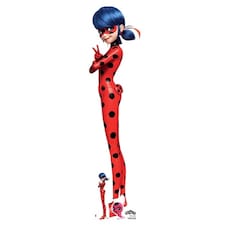 Lady Bug Miraculous: Tales of Ladybug & Cat Noir Lifesize Cardboard Cutout 136cm