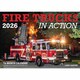image 1 of Fire Trucks In Action Deluxe Calendar 2026, Deluxe Calendars, Month To View, Transport, Gift