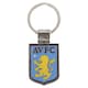 image 3 of Aston Villa FC Executive Crest Keyring - Blue/Yellow/Silver - One Size