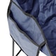 image 7 of Harbour Housewares Premium Folding Camping Chairs with Pockets & Carry Bag - Navy - Pack of 6 | Blue | Navy