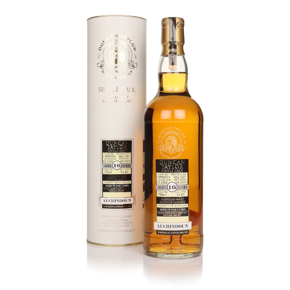image 1 of Auchindoun 16 Year Old 2008 cask 13900024 - Single Cask Duncan Taylor