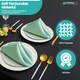 image 5 of 1pc Polyester Table Napkins, Wrinkle-Resistant Cloth Napkin - 20 Inch
